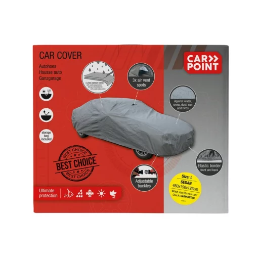 Carpoint Autohoes Personenwagen Ultimate Protection L (460x150x126cm)